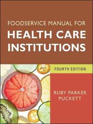 cover image of Foodservice Manual for Health Care Institutions